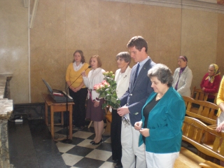 Przywitanie Oblatów w parafii